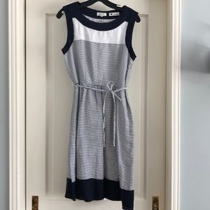 COPY - 100% linen striped classy dress